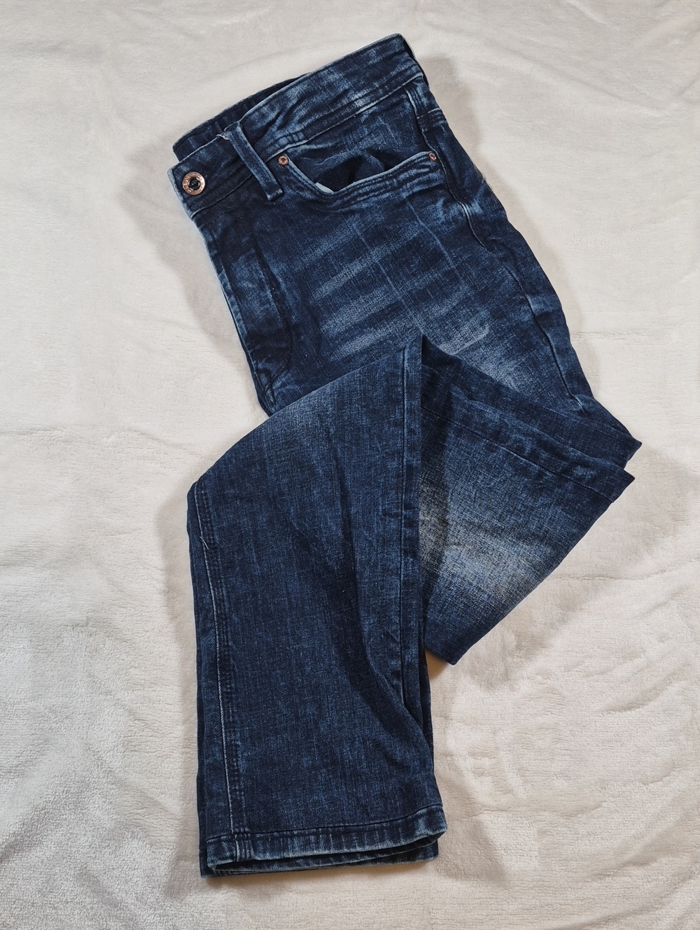 Parasuco Men's Slim Jeans in Dark Blue Fade